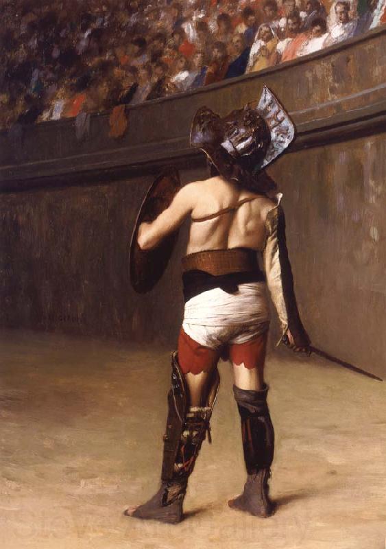 Jean Leon Gerome Gaulish Gladiator Spain oil painting art